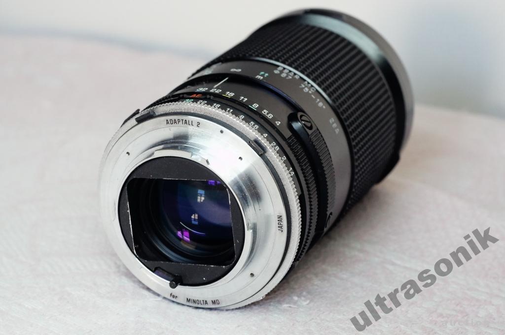 Об'єктив Minolta MD телеобъектив Tamron SP 28-135mm/4-4.5 Adaptall-2 28A Ф67mm Japan Вживане - фото фото фото 1