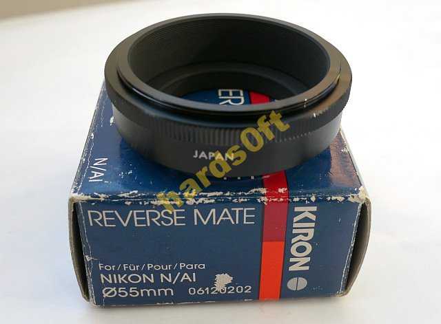 Переходник Kiron Reverse Mate for Nikon N/AI 55mm - фото фото фото 1