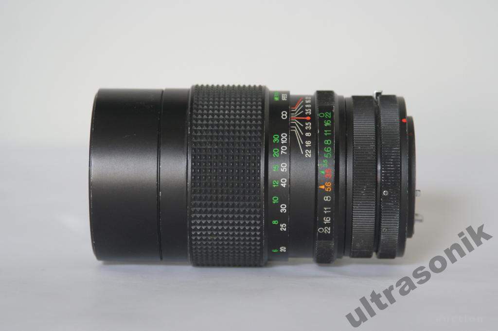 Телеобъекив Canon FD Vivitar 200mm/3.5 Ф62mm Вживане - фото фото фото 2