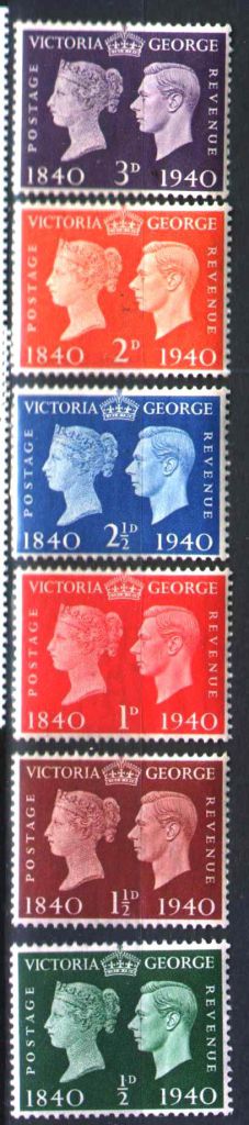 ZM  UK / Великобритания 1940 г MNH - полная серия - фото фото фото 0