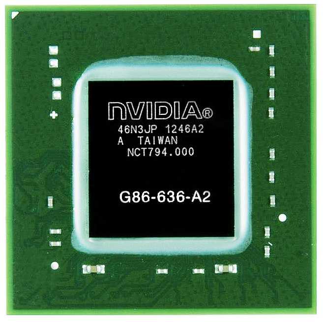 чип BGA nVidia GeForce 9300M G (G86-636-A2) 2011+ - фото фото фото 0