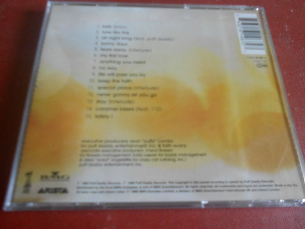 Faith Evans Keep The Faith CD фирменный б/у - фото фото фото 1