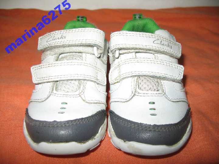 Кроссовки 100%нат кожа~**Clarks FIRST SHOES**~14см - фото фото фото 3