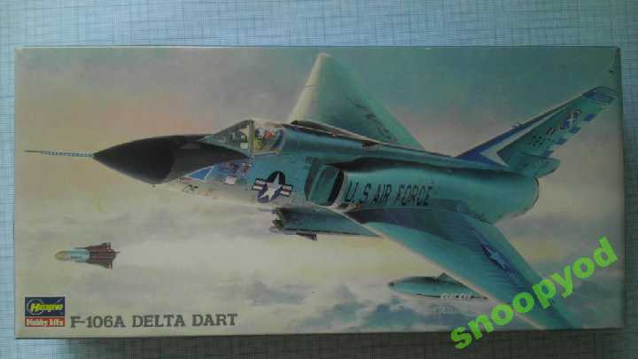 Сборная модель HASEGAWA F-106A delta dart 1:72 - фото фото фото 0