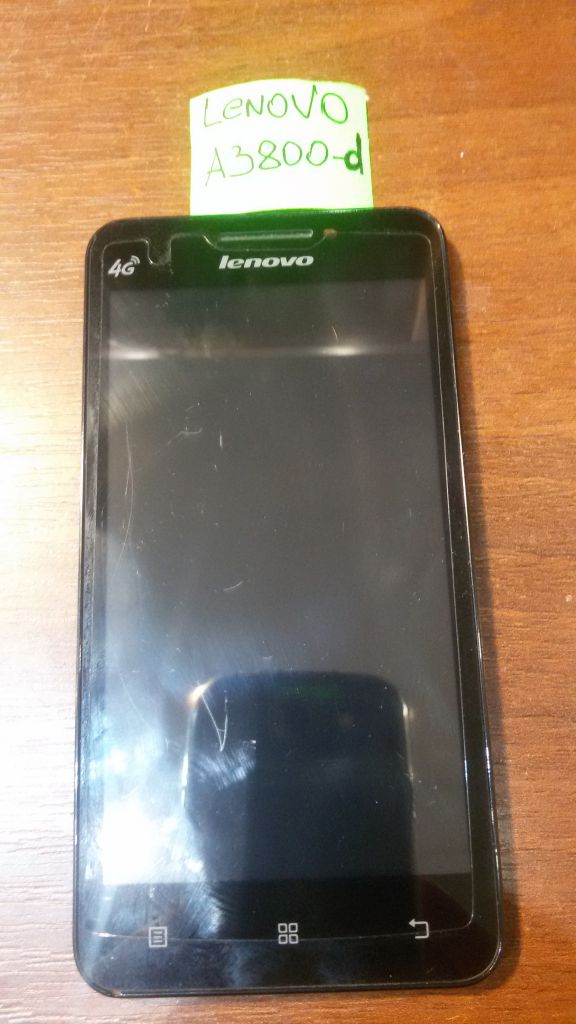 Lenovo A3800D дисплейный модуль дисплей сенсор в корпусе - фото фото фото 1