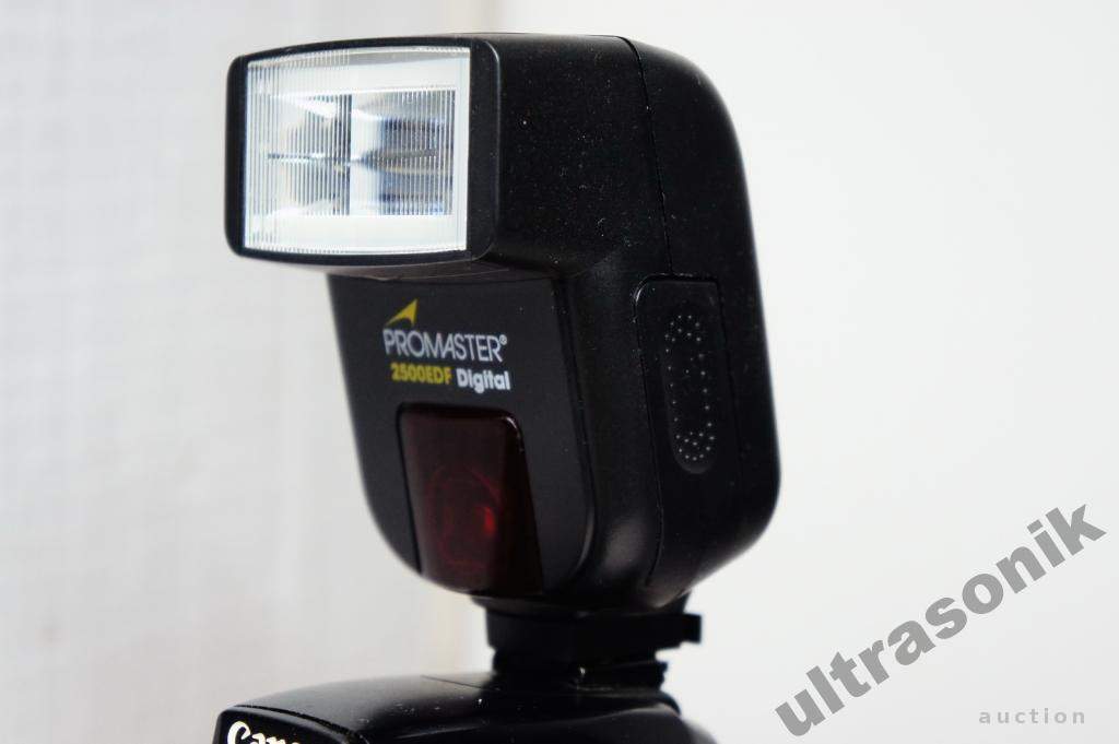 Фотоспалах фотовспышка Canon Promaster 2500EDF Digital E-TTL Вживане - фото фото фото 3