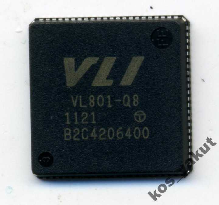 USB3.0 Controller, VIA VL801-Q8, QFN88 - фото фото фото 0