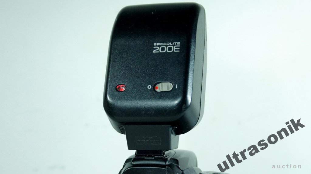 Фотоспалах фотовспышка Canon Speedlite 200E для Canon EOS Вживане - фото фото фото 1