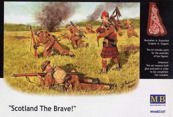 Master Box 3547 Scotland the brave, 1944-1945 - фото фото фото 0
