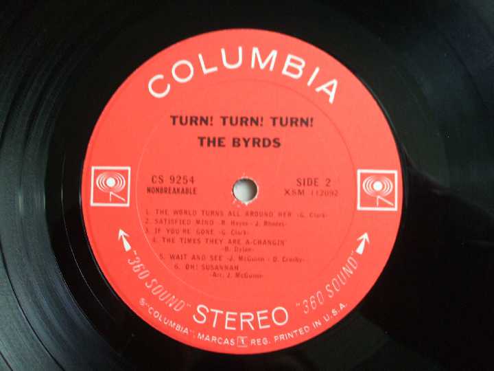 The Byrds-Turn! Turn! Turn! 1965 (USA) EX/EX+ - фото фото фото 3