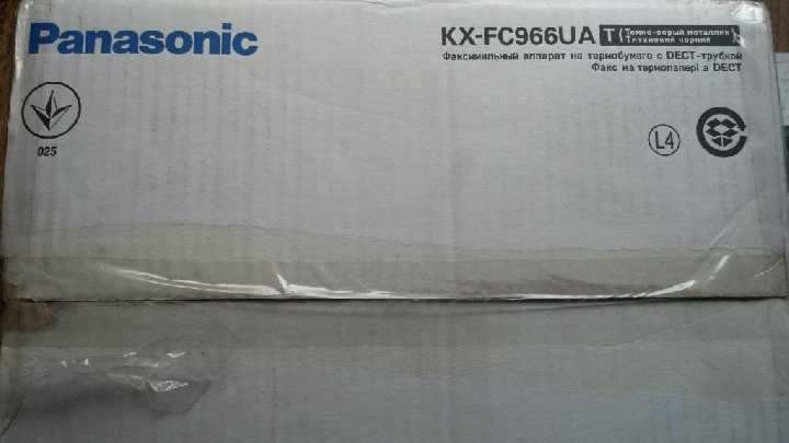 Телефон-факс Panasonic KX-FC966UA-T 5300 реал.цена - фото фото фото 5