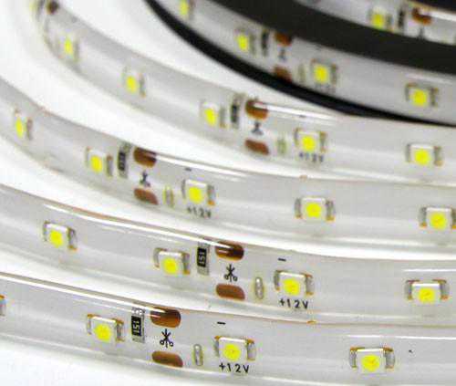 Светодиодная LED лента SMD 3528-60 W белая герметичная IP65 - фото фото фото 2