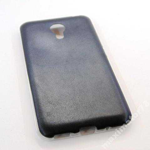 ЧЕХОЛ НАКЛАДКА КОЖА Meizu M2 Note LEATHER CASE - фото фото фото 1