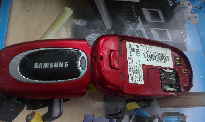 Мобильный телефон Samsung SGH-X480,без акб - фото фото фото 0