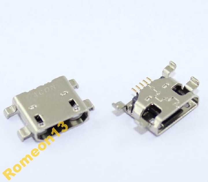 Разъем Micro USB Huawei G510 G520 C8813 Y300 - фото фото фото 1