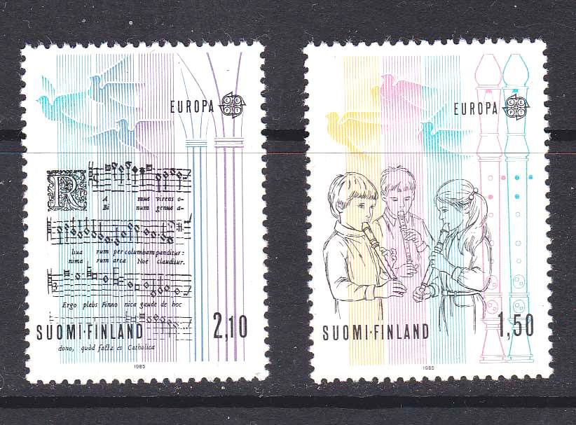ZM Финляндия 1985 г  MNH -  серия - - фото фото фото 0