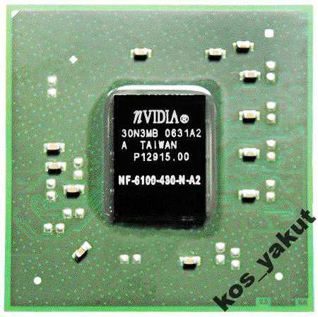 чип BGA nVidia NF-6100-430-N-A2 Новый - фото фото фото 0
