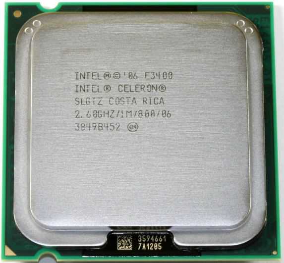 s775 Celeron DualCore E3400 2.6GHz/1MB/800MHz - фото фото фото 0