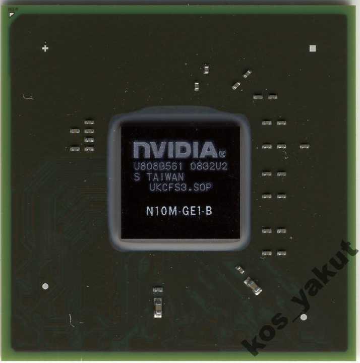 чип BGA nVidia GeForce G105M (N10M-GE1-S) 2011+New - фото фото фото 0