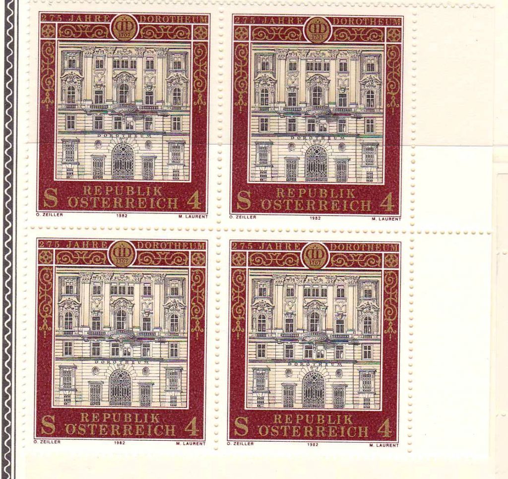 ZM Австрия 1982 г MNH - квартблок - фото фото фото 0