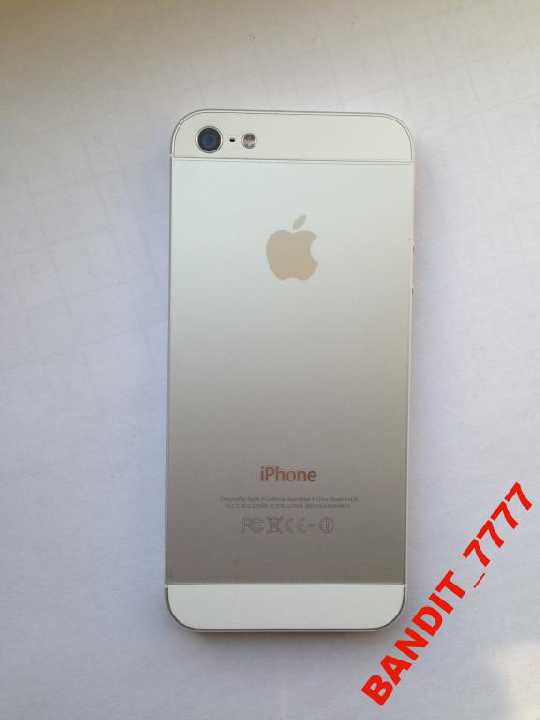 Apple iPhone 5 16Gb Wite NEVERLOCK Original - фото фото фото 1