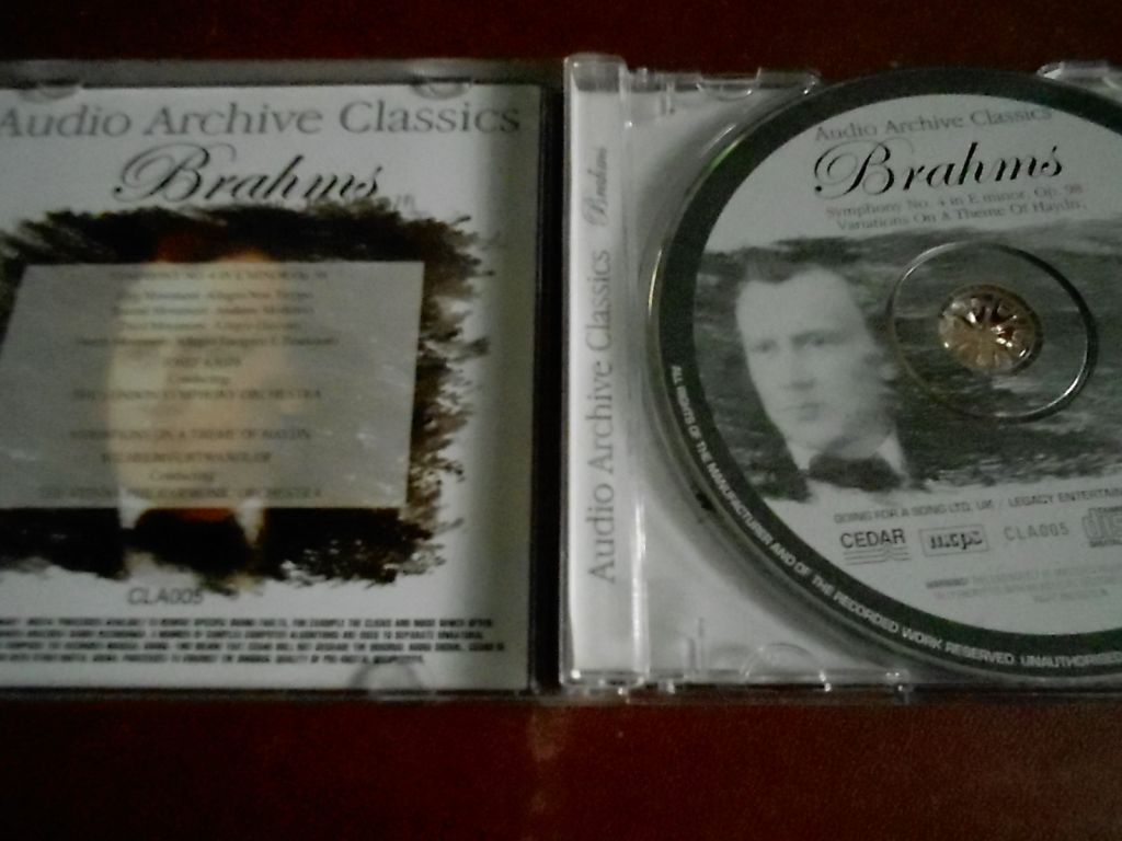 Brahms Symphony No.4 / Variations On A Theme Of Haydn CD фирменный б/у - фото фото фото 2