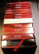 Футляр Коробка Для Наборов Серебро США 1999-2008 - фото фото фото 3