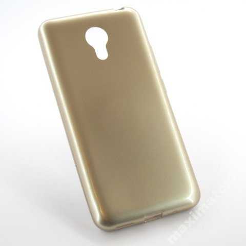 ЧЕХОЛ НАКЛАДКА Meizu M2 Note GOLD 0,5мм - фото фото фото 1