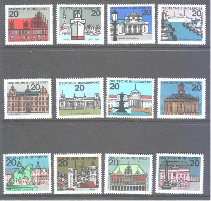 ZM Германия ФРГ 1964  MNH - фото фото фото 0