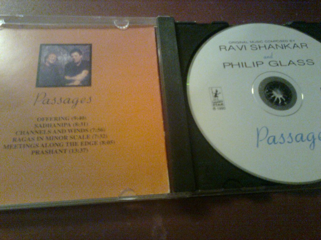 Ravi Shankar /Philip Glass Passages CD б/у - фото фото фото 2