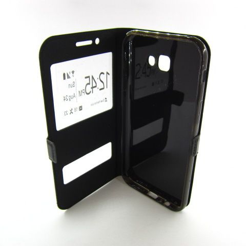 ЧЕХОЛ КНИЖКА SMART Samsung A7 2017 A720 черн - фото фото фото 2