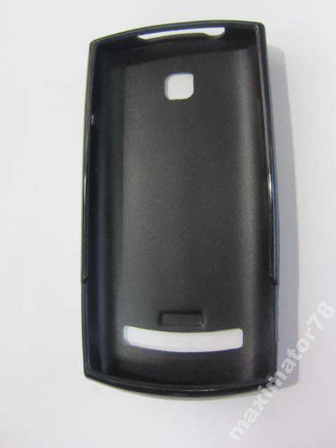 ЧЕХОЛ NOKIA ASHA 303 CAPDASE SOFT JACKET черн - фото фото фото 1
