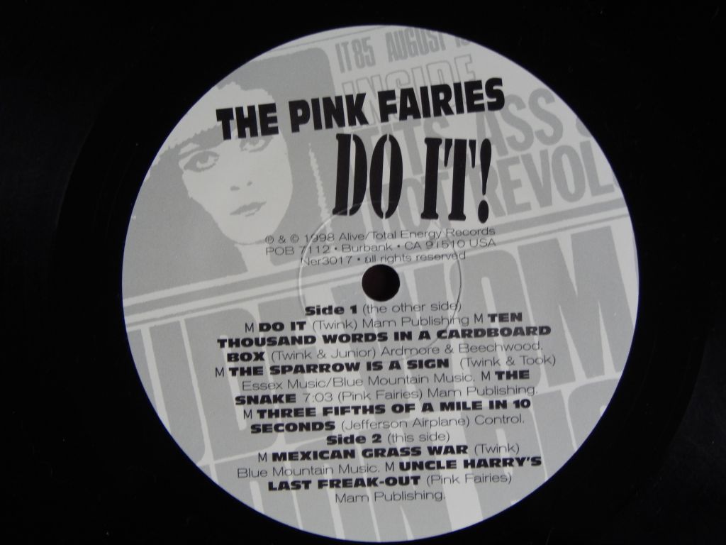 The Pink Fairies ‎– Do It!  (Total Energy ‎– NER3017, US) NM/NM- - фото фото фото 3