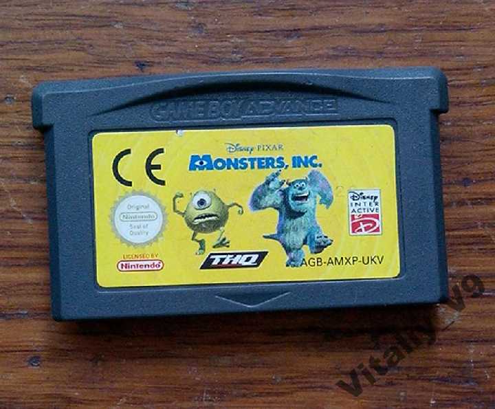 Nintendo. Game Boy Advance - Monsters, Inc. - фото фото фото 0
