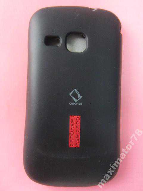 ЧЕХОЛ SAMSUNG S6500 MINI-2 CAPDASE SOFT JACKET чер - фото фото фото 1
