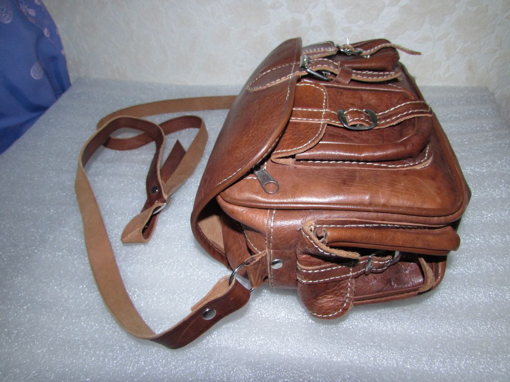 СУПЕР СУМКА crossbody 100% НАТУРАЛЬНАЯ КОЖА - фото фото фото 1