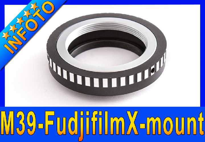 Переходник, адаптер m39 м39 Fujifilm X-mount - фото фото фото 0