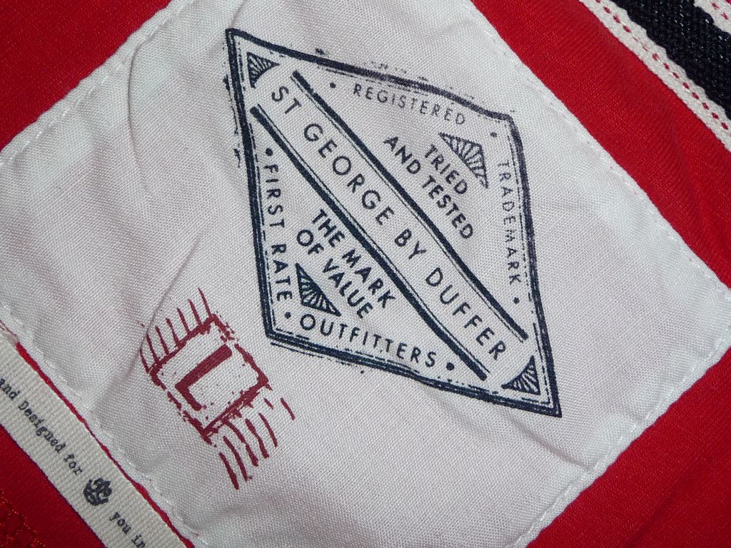 Футболка "ST.GEORGE by DUFFER".р-L.Оригинал.100%cotton. - фото фото фото 0