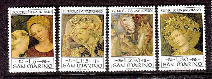 ZM Сан Марино 1973 г MNH - - фото фото фото 0