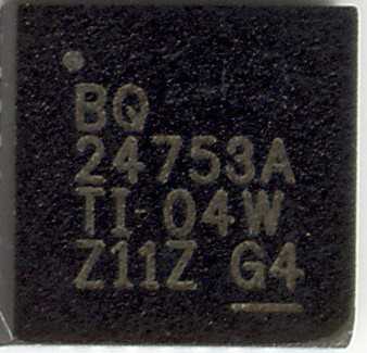 Шим, Texas Instruments BQ24753A pwmIC, QFN28 - фото фото фото 0