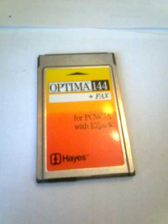 pcmcia карта optima fax 144 - фото фото фото 0