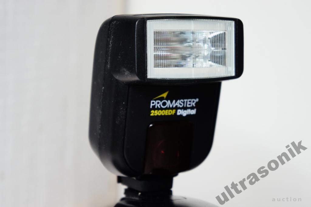 Фотоспалах фотовспышка Canon Promaster 2500EDF Digital E-TTL Вживане - фото фото фото 0