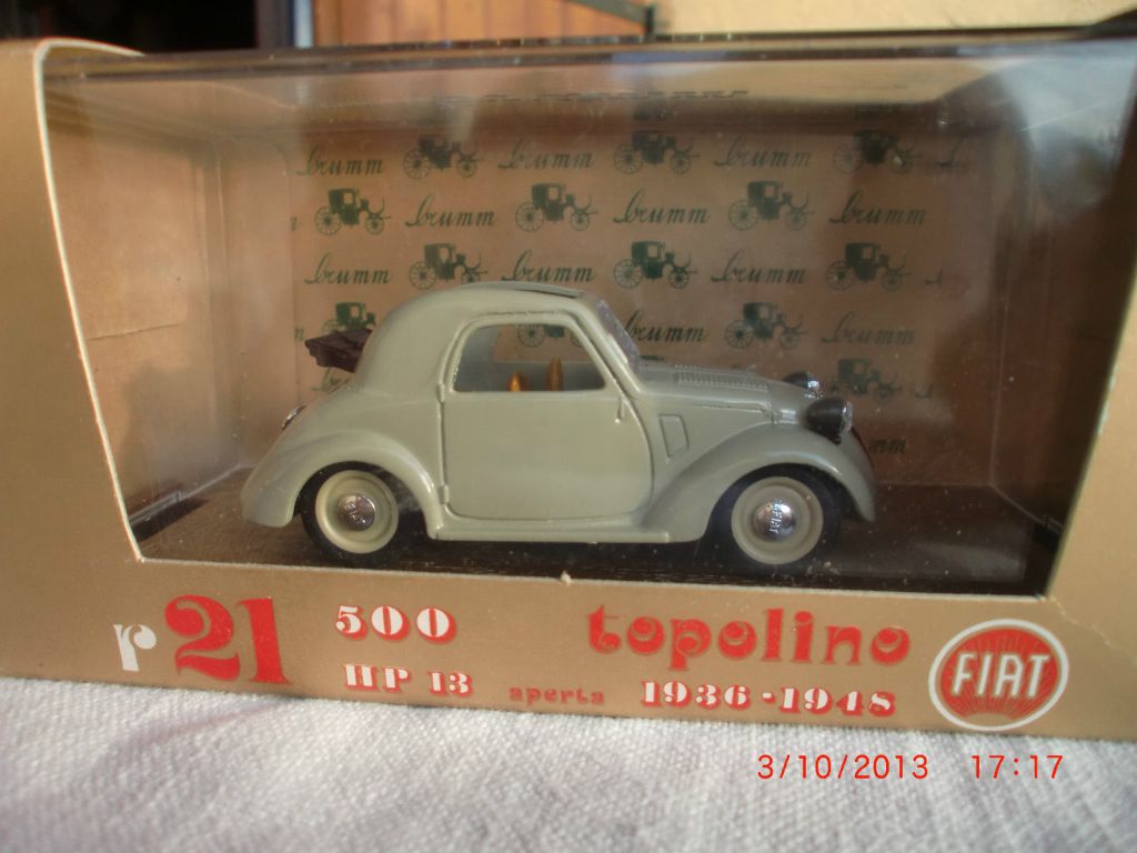 Brumm Fiat 500 Topolino 1936 - фото фото фото 0