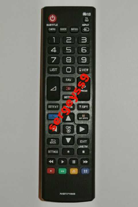 пульт для Led TV LG 3D+Smart TV №8 - фото фото фото 0