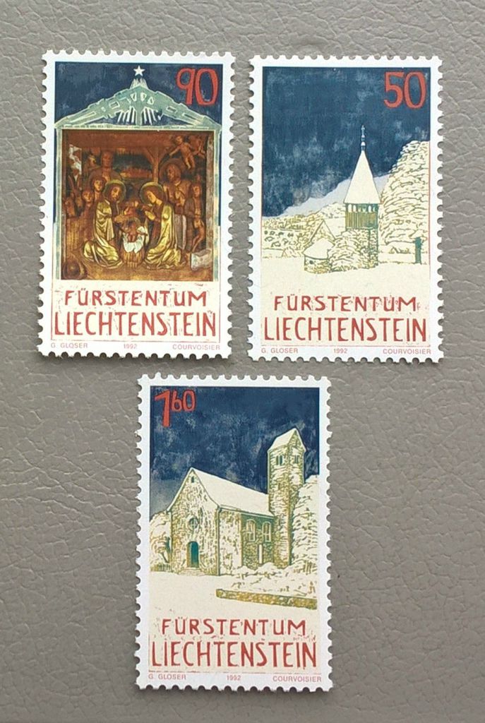 Лихтенштейн Искусство Религия Архитектура 1992 - фото фото фото 0