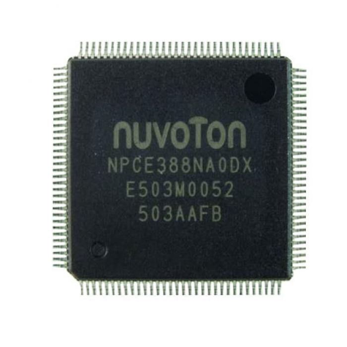 Микросхема Super I/O (MIO), Nuvoton NPCE388NA0DX, TQFP (1Mbit SPI flash inside) - фото фото фото 0