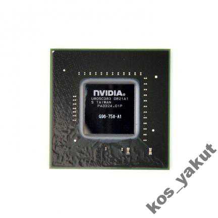 чип BGA nVidia GeForce 9700M GT (G96-750-A1) 2008+ - фото фото фото 0