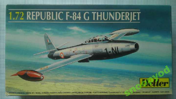 Сборная модель REPUBLIC F-84 G THUNDERJET 1:72 - фото фото фото 0