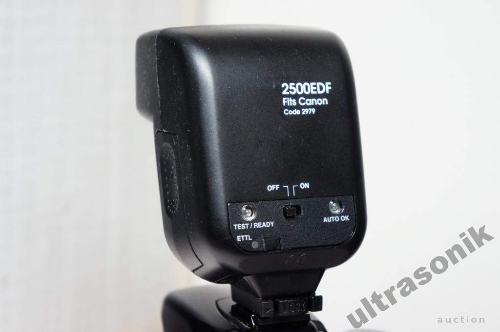 Фотоспалах фотовспышка Canon Promaster 2500EDF Digital E-TTL Вживане - фото фото фото 4