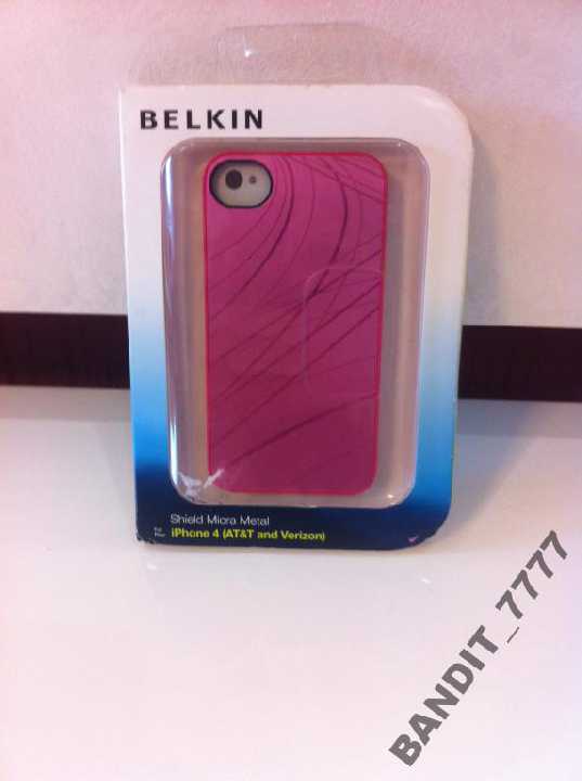 Чехол для iPhone 4/4S    (Pink) Belkin Shield Micra - фото фото фото 0